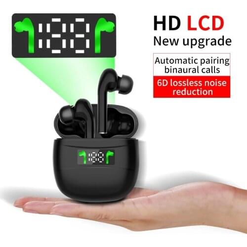 Wirless Bluetooth 5.0 Earphones Smart Touch Sports Waterproof Headphones With Microphone