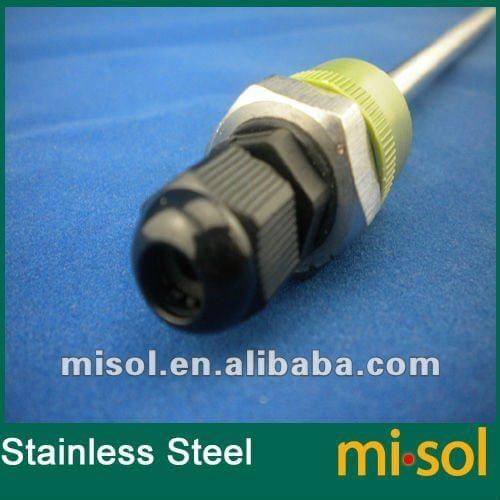 Probe of temperature sensor for water tank, sensor tube for solar water heater