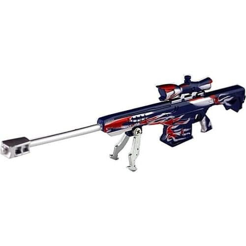 1/6th Miniature Firearms Weapon Model Barrett Sniper Rifle 12'' Toy Figure Collection Souvenir Static Decoration Cannot Launch