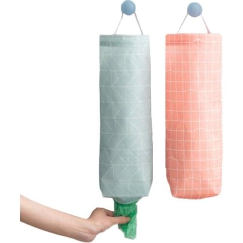 Multifunction Kitchen Bathroom Storage Basket Garbage Bags Portable Handle Garlic Onion Bag kitchen Storage bag