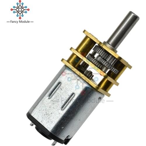 Diymore GA12-N20 100PRM 3V/6V/12V DC Gear Motor for Toy Car Intelligent Robot Model Airplane Engine Toys Reduction Motor