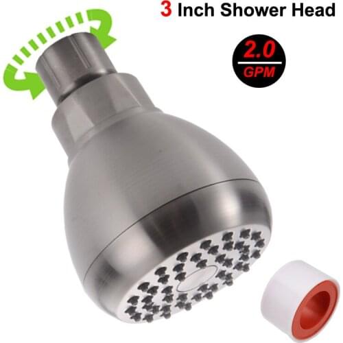 2020 Popular Models Concealed Wall Showers Plastic Small Top Spray Supercharged Water Saving Shower Head Bathroom Supplies