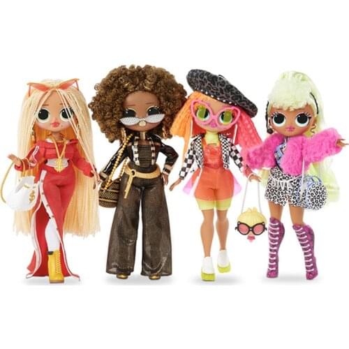 Newest OMG Fashion Doll Newest Sister Doll Blind Box 11 Inch Doll Action Figure Girl Toy Gift Fashion SimulationDecroation Model