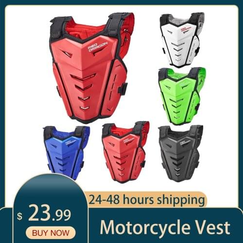 2021 New Bike Armor Motorcycle Jacket Moto Motocross Vest Off-Road Dirt Bike Protective Gear Vest Back Chest Protector Hot Sale