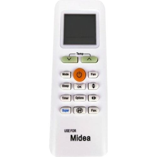 New RG70A/BGEF AC Remote Control Replacement for Midea Air Conditioner Remote Control for RG70E/BGEF RG70C/BGEF RG70E1/bgef