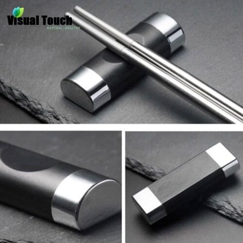 Visual Touch Practical Pillow Shape Gold Silver Alloy Chopstick Rest Chopsticks Holder Spoon Stand Rack Tableware Storage Tools