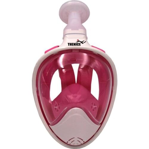 Silicone diving goggles full face protective equipment snorkeling oxygen mask snorkel set diving mask