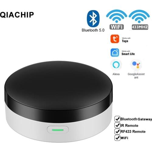 Tuya Automation Smart bluetooth sig mesh gateway hub for Universal Wifi+IR+RF433 Remote control work with Alexa Google Assistant