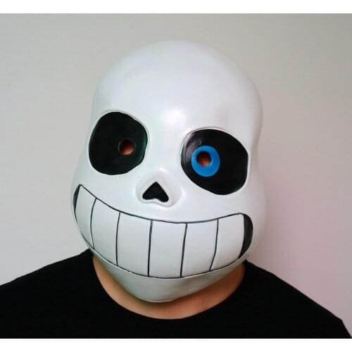 Sans Undertale Game Cosplay Hoodies Latex Mask FRESH SKELETON Jacket Sans Plus Velvet Hooded Zipper Sweater Halloween Costume