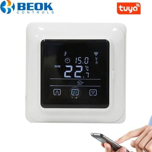 Beok New Tuya Smart Gas Boiler Thermostat Wifi Programmable Temperature Controller Works With Google Home
