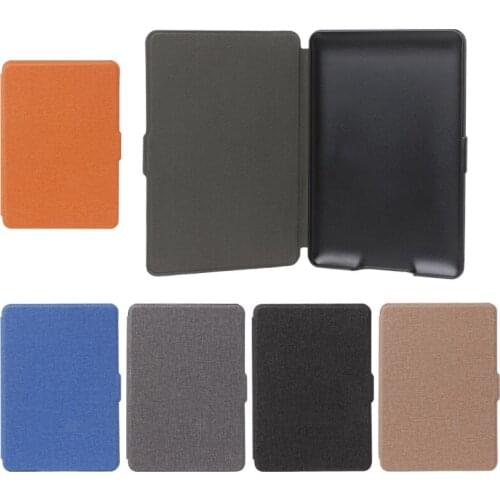 Fabric Texture Protective Shell Case Cover For 6" Amazon Kindle Paperwhite 1/2/3