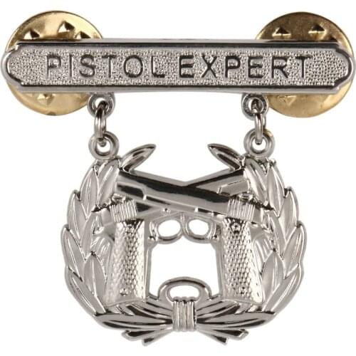 US MARINE PISTOL QUALIFICATION EXPERT SHOOTING BADGE - World military Store