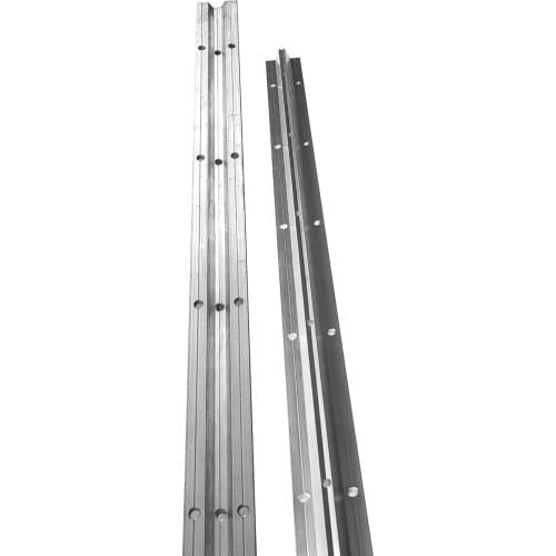 1/2pc SBR40 SBR50 SBR aluminum bracket 150mm-1150mm with hole/without hole linear rails guides machined for CNC parts