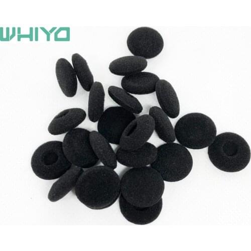 Whiyo 10 Pair of Sleeve Cover Replacement Earbud Tips Soft Sponge Foam Cover Ear pads for Sennheiser MX375 MX365 Headphones