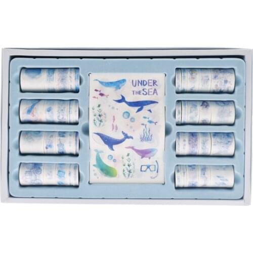 40Pcs/lot Cute Floral Paper Washi Masking Tape Diy Scrapbooking Stickers Decorative Kawaii Adhesive Tape