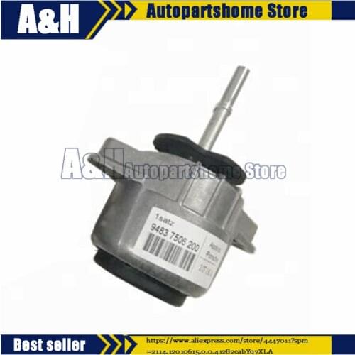 For Porsche Panamera Engine Motor Mount LH + RH Side 94637505722 94637505822 Set 2