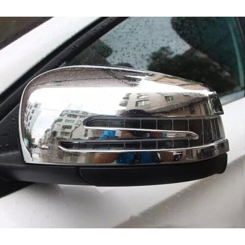 For Benz GLA200 GLA180 GLA220 2015 2016 2017 ABS Chrome Side Mirror Cover Trim