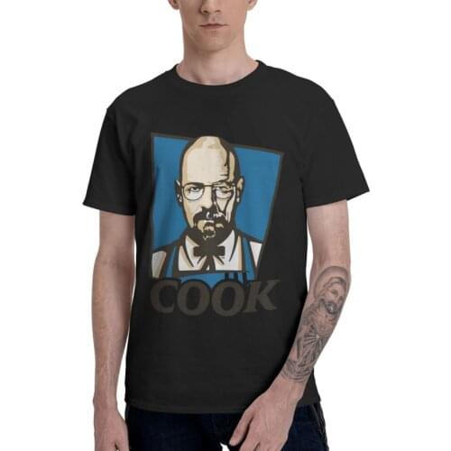 Humor Breaking Bad Serie Walter White T-shirt Men Fashion T Shirt Short Sleeve Cotton Heisenberg Chemistry Tshirt Urban Tee Top