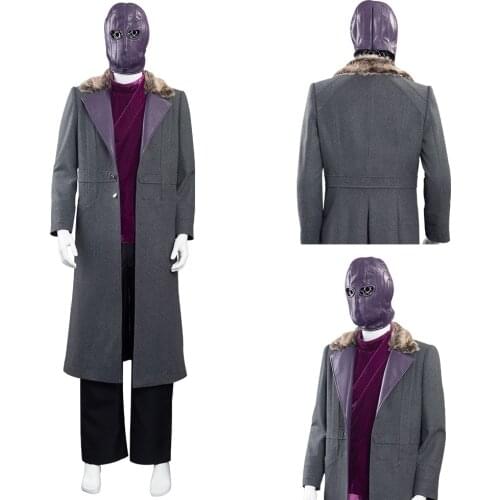 The Falcon and the Winter Soldier Baron Zemo Cosplay Costumes Halloween Carnival Suit