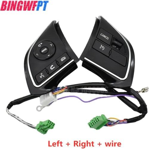 Cruise Audio Media Player Multi-Function Switch Steering Wheel Control Buttons For Mitsubishi Outlander 3 2018 2017 2016 Xpander