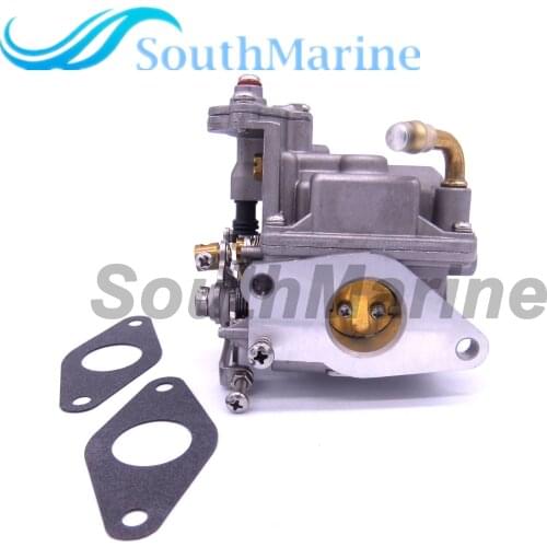 Boat Engine 5040793 Carburetor Assy and 5041274 Gaskets for Evinrude Johnson OMC 9.8HP 4-Stroke Outboard Motor