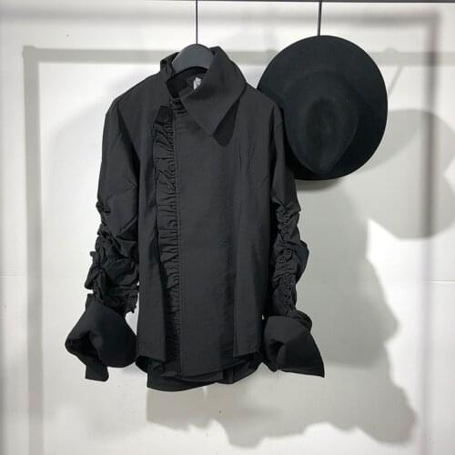 Owen seak Men T Shirt Mens Clothing Hip Hop Tops Tees High Street Autumn Japanese Male Nightclub Streetwear T Shirt