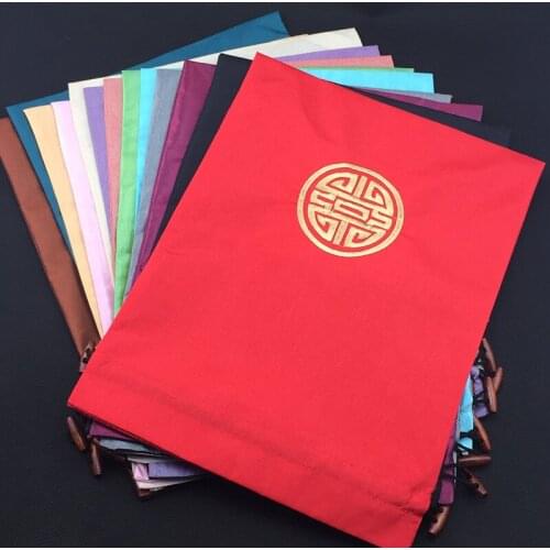 Wholesale 10PCS Chinese national style features blessing large 46*35 home travel multi-function bags jewelry gift bags