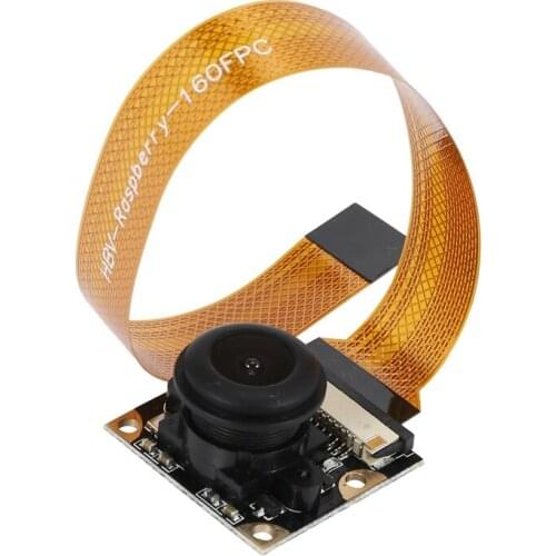 Raspberry Pi Zero Night Camera + 2Pcs IR LED 5MP Camera Module For Raspberry Zero Wide Angle Fish Eye Webcam
