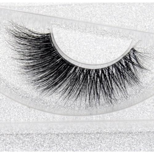 Visofree Lashes 3D Mink Strip Lash Reusable False Eyelashes Dramatic Lashes Lightweight Invisible Band Eye Lashes F208