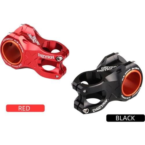 Mountain Bicycle Handlebar Stem Fix Gear MTB Bike Short Stem 31.8/35mm