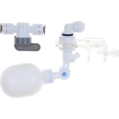 New 1PC Aquarium Water Filler Auto-top-Off System Adjustable Float Valve Mounting for Aquarium Auto Water Filler Controller