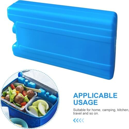 Ice Pack Cooler Bag For Lunch Box Food Storage Camping Lightweight Baking Beverage Preservation Portable Refrigeration Reusable