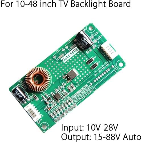 Universal 10-48 inch LED TV driver board LCD TV backlight constant current board boost board Gold-16E