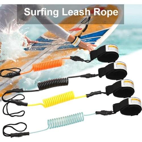 Surfing Kayak Leash Rope Boat Safety Paddle Stand Up Paddle Surfing Leash Safety Hand Rope For Surfboard Surfing Accessories
