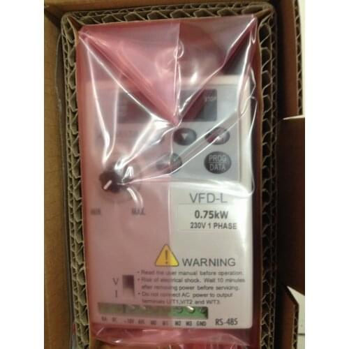VFD007L21A 0.75KW 220V VFD-L serios New module drive