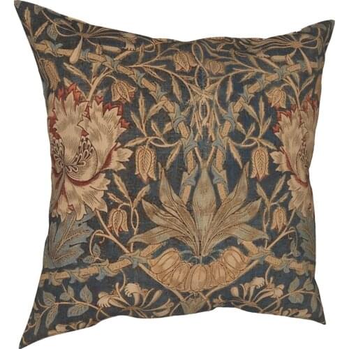 Honeysuckle By William Morris Pillow Case Home Decor Cushions Throw Pillow for Sofa Polyester Double-sided Printing Print