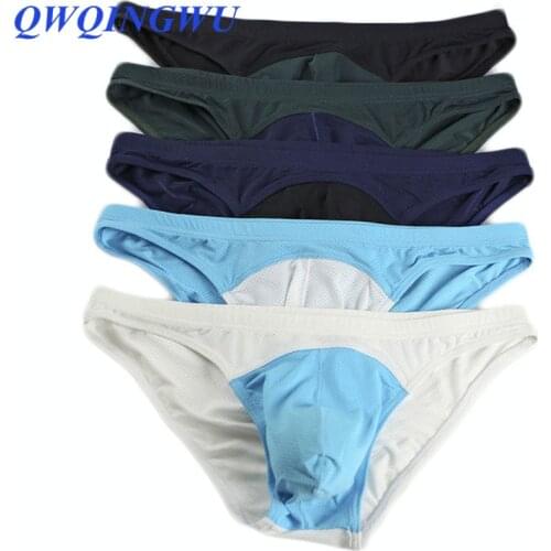 5PCS Sexy Men Briefs Underwear Breathable Hole Mens Underwear Briefs New arrival Underpants Panties Men Drop shipping Briefs