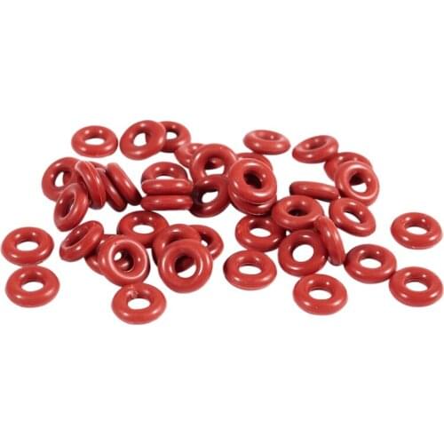 50 Pcs Silicone O Ring Seal Sealing Gasket 3mm x 8mm x 2.5mm