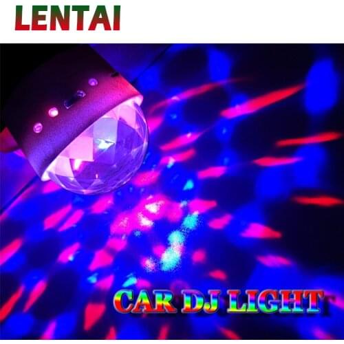 LENTAI Car LED Atmosphere light RGB DJ lamp For kia Ceed Cerato Suzuki grand vitara Citroen xsara picasso C3 Subaru Saab Lada