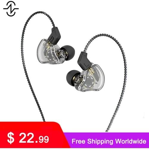 CCZ Melody Headphones 10mm Dual Magnetic Circuit DD Unit+Customized BA in Ear Monitors Earbud HIFI Bass IEM for Sport Music