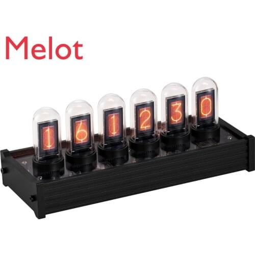 RGB Proposed Nixie Tube Clock Computer Desktop Decoration Novel Creative Boyfriend Birthday Gift High Quality and Durable