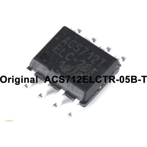 Free shipping ALLEGRO SOP-8 ACS712ELCTR-05B-T current sensor range ACS712E 5A Voltage isolation sensor