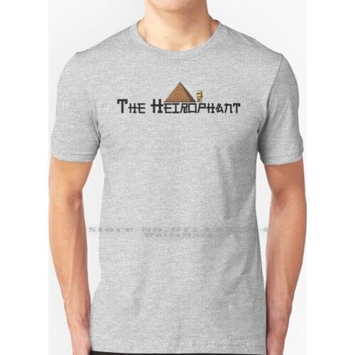 The Heirophant Build T Shirt 100% Pure Cotton Egypt Science History Love Hate Happy Joy Enjoy Moor Moors Moorish Science Msta