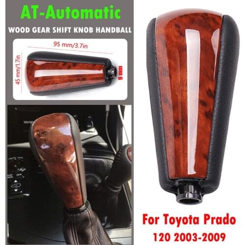 Car Shift Gear Knob Stick Lever Head For Toyota Prado 120 2003 2004 2005 2006 2007 2008 2009 Automatic