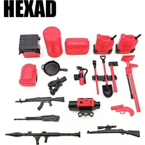 Kuulee 20PCS RC Decoration Tools for WPL B16 B36 C34 C24 Q65 4WD 6WD Car Spare Parts