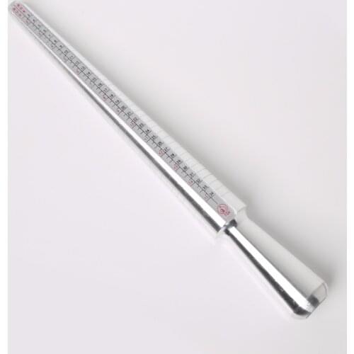 Ring Sizer Guage Mandrel Finger Sizing Stick Measure Standard Tool Metal high quality for fashion rings jewelry findings DIY