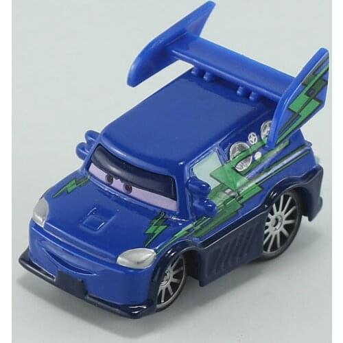 Disney Pixar Cars DJ With Flames 1:55 Scale Diecast Metal Alloy Modle Cute Toys Car For Children Gifts Juguetes