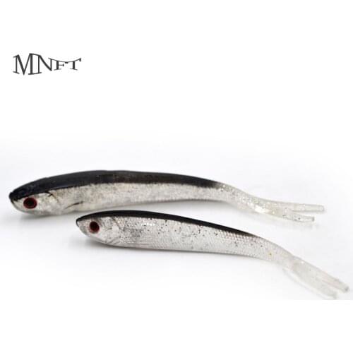 MNFT 60Pcs/Lot 7.5/10/cm Perfect 3D Eye Soft Lure Baits For Fishing Tackle Artificial Soft Bionic Shad Manual Silicone Bass