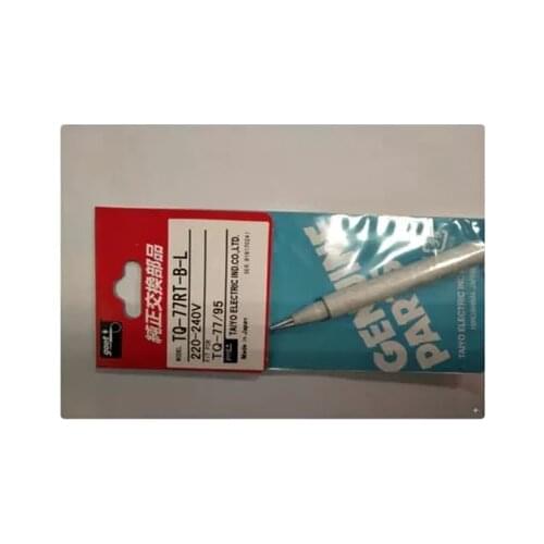 1 pcs Original Japan GOOT Replaceable Soldering Iron Tip Ultra-durable For TQ-77 and TQ-95 220V-240V Internal Heat Type