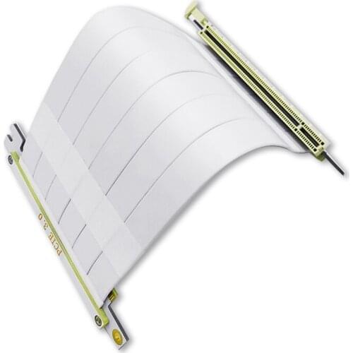 PCIE 3.0 X16 Full Speed Cable for ITXA4 Graphics Card Extension Shielded Cable PCI-E 16X Transfer Cable 108mm Hole Distance